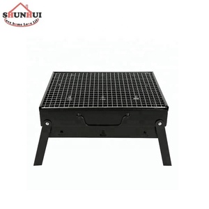 เตาย่างบาร์บีคิวแบบพกพาขนาด35X27ซม.,เตาถ่านย่างบาร์บีคิวกลางแจ้ง - Product Image 4