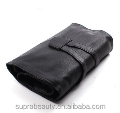 25 шт. розово-красная деревянная ручка, кисть для макияжа с сумкой, косметическая кисть