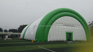 Tente gonflable de cour de tennis, structure air pour effet serre géante, énorme cabane à air - Product Image 6