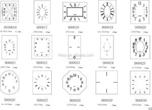Mặt Đồng Hồ Cổ Điển Với Nhiều Hình Dạng - Product Image 4
