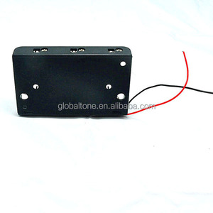 6 x AA Größe Zelle (<span class=keywords><strong>UM</strong></span>-3 * 6) Schwarz Kunststoff Batteriehalter Box 9 V Fall Mit Draht blei - Product Image 2