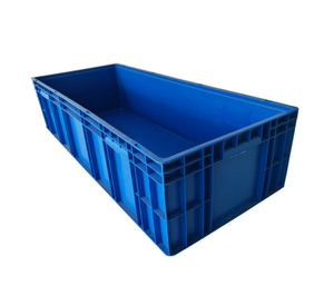 Otomobil endüstrisi için büyük 800*600*120 plastik saklama kabı kutusu katı stil geri dönüştürülebilir plastik kasa - Product Image 1