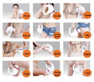 Dispositivo di cura della salute del massaggiatore del corpo di vibrazione per la perdita di peso & la riduzione della Cellulite che dimagrisce la pistola di massaggio della macchina - Product Image 5