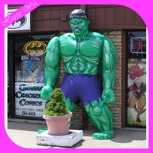 Modelo <span class=keywords><strong>Hulk</strong></span> personalizada inflable, inflable gigante <span class=keywords><strong>Hulk</strong></span> modelo <span class=keywords><strong>de</strong></span> pie para la tienda <span class=keywords><strong>de</strong></span> decoración - Product Image 3