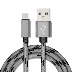 Cavo di <span class=keywords><strong>Ricarica</strong></span> Rapida USB C 1M 2M 3M Intrecciato in Nylon Resistente per Telefoni Android e Tablet, <span class=keywords><strong>Ricarica</strong></span> Veloce e Trasferimento Dati - Product Image 1