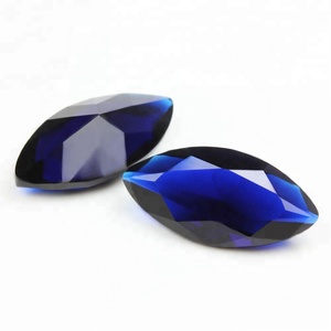1.5*3mm <span class=keywords><strong>Petit</strong></span> Lâche Pierres Précieuses Riche Bleu <span class=keywords><strong>Marquise</strong></span> Perles De Verre - Product Image 2