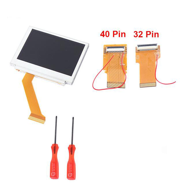 Brand New for Gameboy Advance MOD LCD Backlight Kit 32 or 40 Pin AGS-101 Backlit Lcd Screen for GBA SP LCD Screen