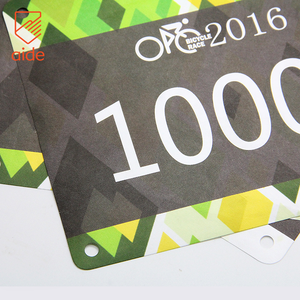 Dayanıklı Runner yarış numarası önlükler su geçirmez <span class=keywords><strong>Tyvek</strong></span> kağıt koşu önlükler maraton ve olaylar ücretsiz pimleri - Product Image 5