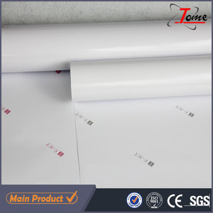 1.52x50 M Guangzhou suplier <span class=keywords><strong>Tome</strong></span> blanc imprimable auto-adhésif vinyle film - Product Image 2