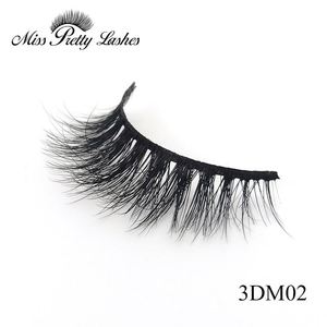 Nouveaux Styles 3D Réel Vison Cils Longue Boucle Pense À La Main Cils - Product Image 1