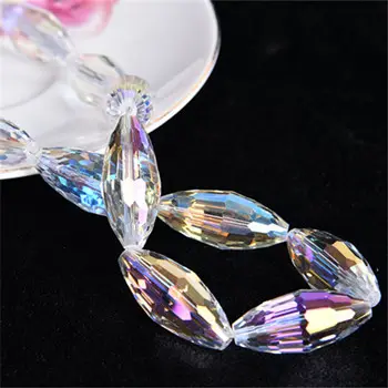 Großhandel billige mehrfarbige Kristall lose Perlen für Schmuck machen Dekoration Perlen