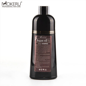 Natural Organic Brown <strong>Hair</strong> Dye Cream PPD-Free Herbal <strong>Color</strong> Shampoo for Women 500ml Volume Permanent <strong>Hair</strong> <strong>Color</strong> - Product Image 2