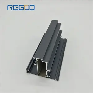Regooイラク市場アルマイトシリーズアルミ鋼構造建物用ドアwindows