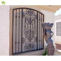 Rejas de Seguridad Modernas y Sencillas para Ventanas de Hierro, Diseño de Barras para Ventanas Forjadas