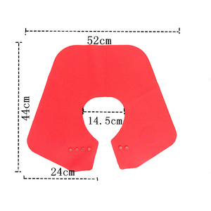 Scialle del collare del silicone antiaderente dello spruzzo della superficie dello scialle del silicone del salone di bellezza - Product Image 6