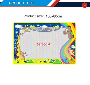 Imaginativo diy tablero de pintura de agua doodle aqua dibujar mat con plumas - Product Image 5