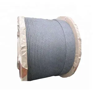 TS16949 factory! ASTM A 363 zinc coated/galvanized steel overhead ground wire strand