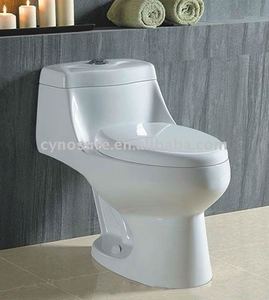 Cuvette de toilette une pièce, projet de Construction, toilettes, types - Product Image 1