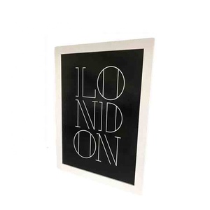 Fram Álbum de fotos de madera Imagen de exhibición Foto de madera * Sólido 30*40*1cm Negro Logotipo personalizado Marcos de fotos de moda. <span class=keywords><strong>ASW</strong></span> - Product Image 4