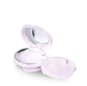 2018 独特设计粉红色化妆专业紧凑型粉末案例与点燃的镜子