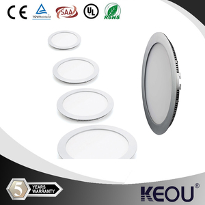 CE RoHS fabricante <span class=keywords><strong>LED</strong></span> Panel <span class=keywords><strong>downlight</strong></span> blanco empotrar redondo circular <span class=keywords><strong>extraplano</strong></span> lámparas 3W 9W 12W 18W focos - Product Image 1