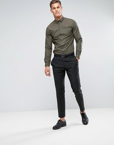 KY all'ingrosso formale di alta qualità da uomo manica lunga Bluff collo a punta <span class=keywords><strong>Skinny</strong></span> Fit 100% camicie da lavoro in cotone - Product Image 5