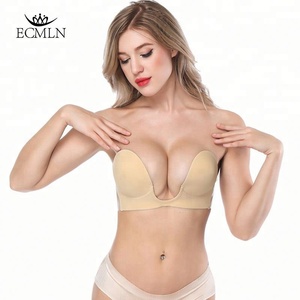 <span class=keywords><strong>Reggiseno</strong></span> in Silicone invisibile da donna con spalline senza spalline Push up senza spalline per festa di matrimonio <span class=keywords><strong>reggiseno</strong></span> Sexy da donna con schienale - Product Image 4