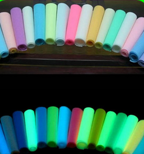 100% Polyester Plush Fleece Trở Lại Vải Cho Đồ Chơi Gối Ren Ăn Mặc Huỳnh Quang Trắng Cao Bright Night Glow In The Dark - Product Image 6