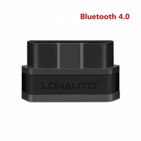 LONAUTO para Bluetooth 4,0 OBD2 escáner lector de código para iPhone y Android compatible con In-CarDoc y OBD Fusion Torque herramientas de diagnóstico