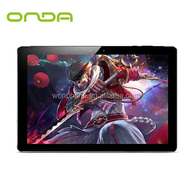 Originale Onda V18 Pro Tablet PC da 10.1 pollici 2560*1600 Android 7.1 Allwinner A63 Quad Core da 1.8GHz 3GB di RAM 32GB Doppia Fotocamera