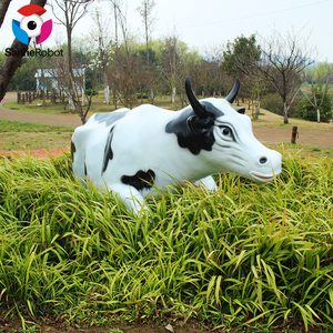 Vita come simulazione realistica fattoria animale animale mucca bovini Yak bufalo per Zoo museo parco divertimenti Animatronic modello per vendere - Product Image 1