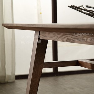 Mejor calidad de madera maciza mesa de <span class=keywords><strong>comedor</strong></span> de <span class=keywords><strong>4</strong></span> plazas - Product Image 5
