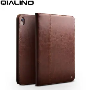 QIALINO หรูหราที่ไม่ซ้ำกันออกแบบเคสหนังสำหรับ iPad Pro 12.9นิ้ว2018