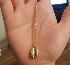 Wholesale Fashion Gold Silver Color Conch Shell <strong>Necklace</strong> for Women Stainless Steel Seashell Pendant Ocean Beach <strong>Boho</strong> Jewelry - Product Image 4