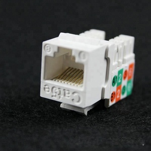 ca5 cat6 <strong>cheap</strong> keystone module 90 180 degree utp - Product Image 2
