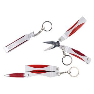 Bolígrafo Multifuncional Creativo con Luz LED Plegable, Logotipo Personalizado, Elegante, con Recarga <span class=keywords><strong>Parker</strong></span>, Abrebotellas y Cuchillo, Duradero, Venta al Por Mayor - Product Image 2