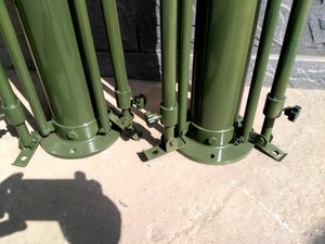 Mástil telescópico de 60 a 65 pies con soporte para antena gsm y manivela - Product Image 5