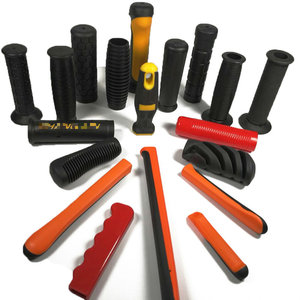 Trực Tiếp Nhà Máy Trung Quốc Over Đúc Grips Nhựa Xe Cút Kít Xử Lý Grips, Cao Su Xử Lý Grips - Product Image 2