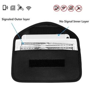<span class=keywords><strong>Faraday</strong></span>-funda protectora para llave de coche, bolsa de bloqueo de señal RFID para teléfono - Product Image 4