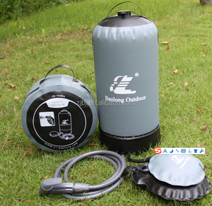 11L Hot Selling <strong>Portable</strong> Foldable TPU Camping Pressure <strong>Shower</strong> for Hiking Traveling - Product Image 3