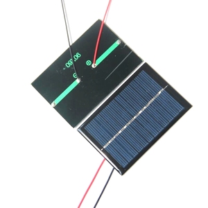 BUHESHUI 0.6W 6Vミニソーラーパネル90*60mm電動ワイヤー付きソーラーセルDIY小型ソーラーシステム - Product Image 5