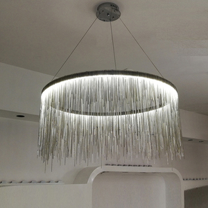 JYLIGHTING Đèn Treo Tua Rua Dây Xích Thời Trang Đèn Chùm Trang Trí Hiện Đại Sang Trọng Đèn Trần - Product Image 6