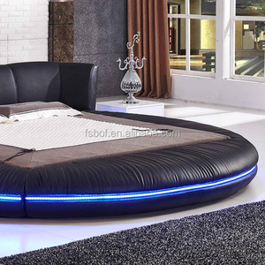 Usado barato muebles de dormitorio cama redonda moderna diseños de camas A601 - Product Image 5