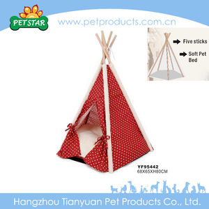 Websites China factory price five sticks so pets, Wholesale dog tipi Store - Product Image 3
