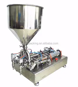 Factory Direct Sales High Quality Double Head Paste Filling Machine /Thick Cream Filler Machine