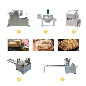 Mới Gạo Bóng Kẹo Máy Làm/ngũ cốc thanh hình thành máy/<span class=keywords><strong>puffing</strong></span> gạo hình thành máy bánh năng suất cao công suất lớn - Product Image 3