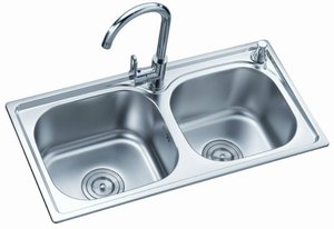 <span class=keywords><strong>Lavello</strong></span> in acciaio inox a doppia parete con supporto fatto a mano <span class=keywords><strong>lavello</strong></span> <span class=keywords><strong>vasca</strong></span> da bagno con rubinetto a un foro non incluso - Product Image 4