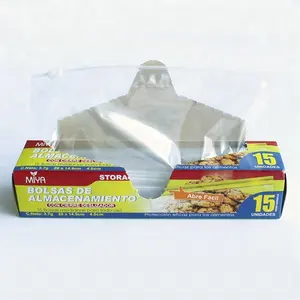 Tùy Chỉnh In Nhựa <span class=keywords><strong>LDPE</strong></span> Zip Khóa Túi Thực Phẩm Lớp <span class=keywords><strong>Zipper</strong></span> Thực Phẩm Túi Lưu Trữ Với Thanh Trượt - Product Image 1