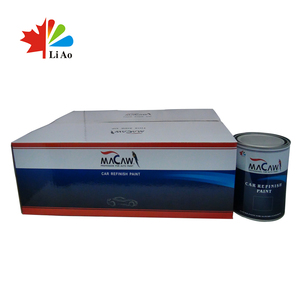 MACAW WSM50 capa base de imprimación acrílica carmín para reparación de acabado - Product Image 2