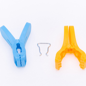 Pinces à linge en plastique de qualité supérieure, écologiques, multicolores, pour rideaux de fenêtre, pinces à linge en plastique pour cordon, pinces à linge - Product Image 5